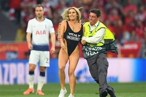 Champions League streaker Kinsey Wolanksi launches OnlyFans ...